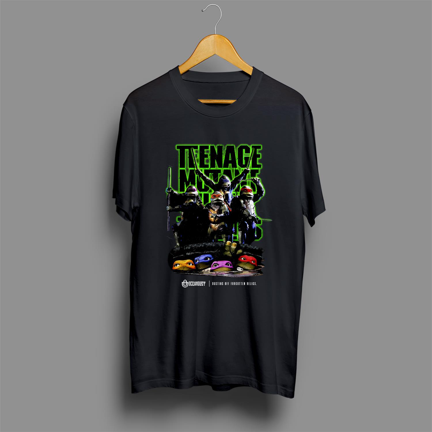 Movies 'TMNT 1990' Staple Dark T-Shirt, unisex tshirt, Vintage Tee arcane merch Shirt