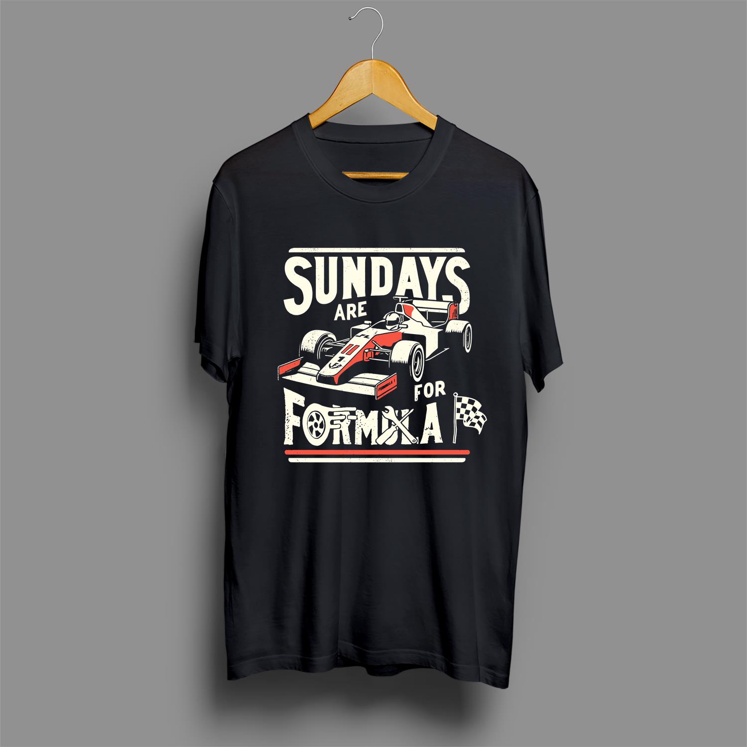 Sundays Are for Formula Racing T-Shirt, Vintage-Style F1 Fan Tee, Sundays Are for Formula Tee, Retro Racing Shirt