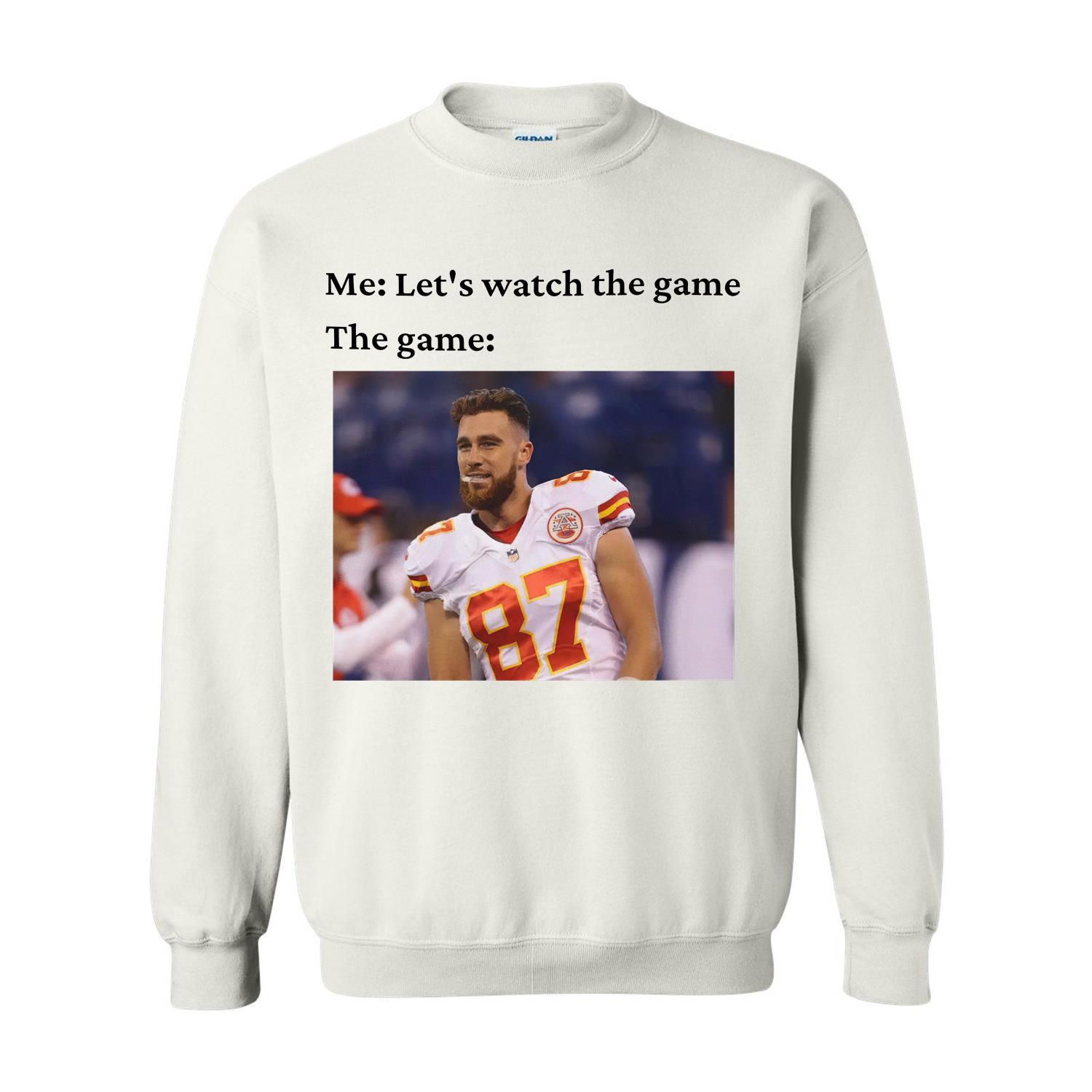 COMFORT COLORS Watch the Game TravisKelce Tshirt, Bootleg Killa Trav Shirt, NFL Vintage shirt