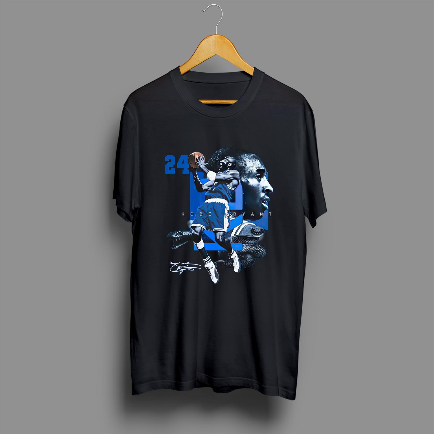 Kobe Bryant Vintage Tee T-Shirt, Graphic Shirt, Using 100% Cotton, Unisex Shirt, Best Gift For Fans