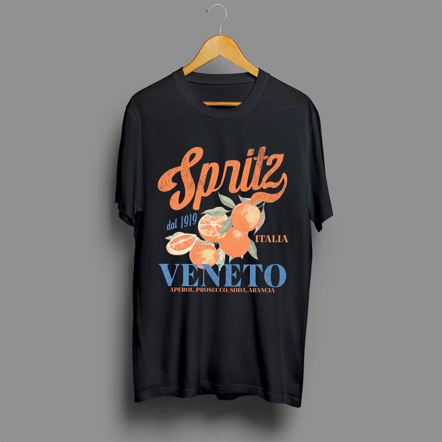 Comfort Colors® Spritz Comfort Colors Short Sleeve T-Shirt Italian Cocktail, Aperitivo Shirt Gift for Her Vintage, Boho, Italia Graphic Tee