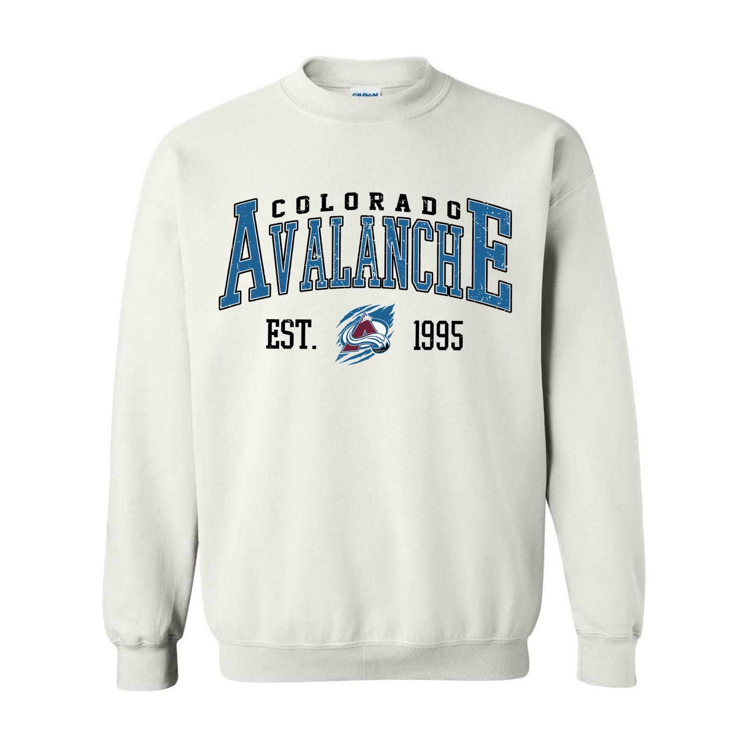 Colorado Avalanch, Vintage Colorado Avalanch Sweatshirt, Avalanche Sweater, Avalanche Sweatshirt, Hockey Fan, Retro Colorado Ice Hockey