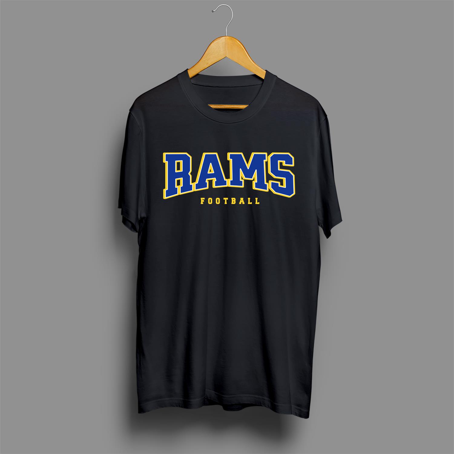 Vintage Los Angeles Football Shirt - Rams Comfort Colors Football Tee