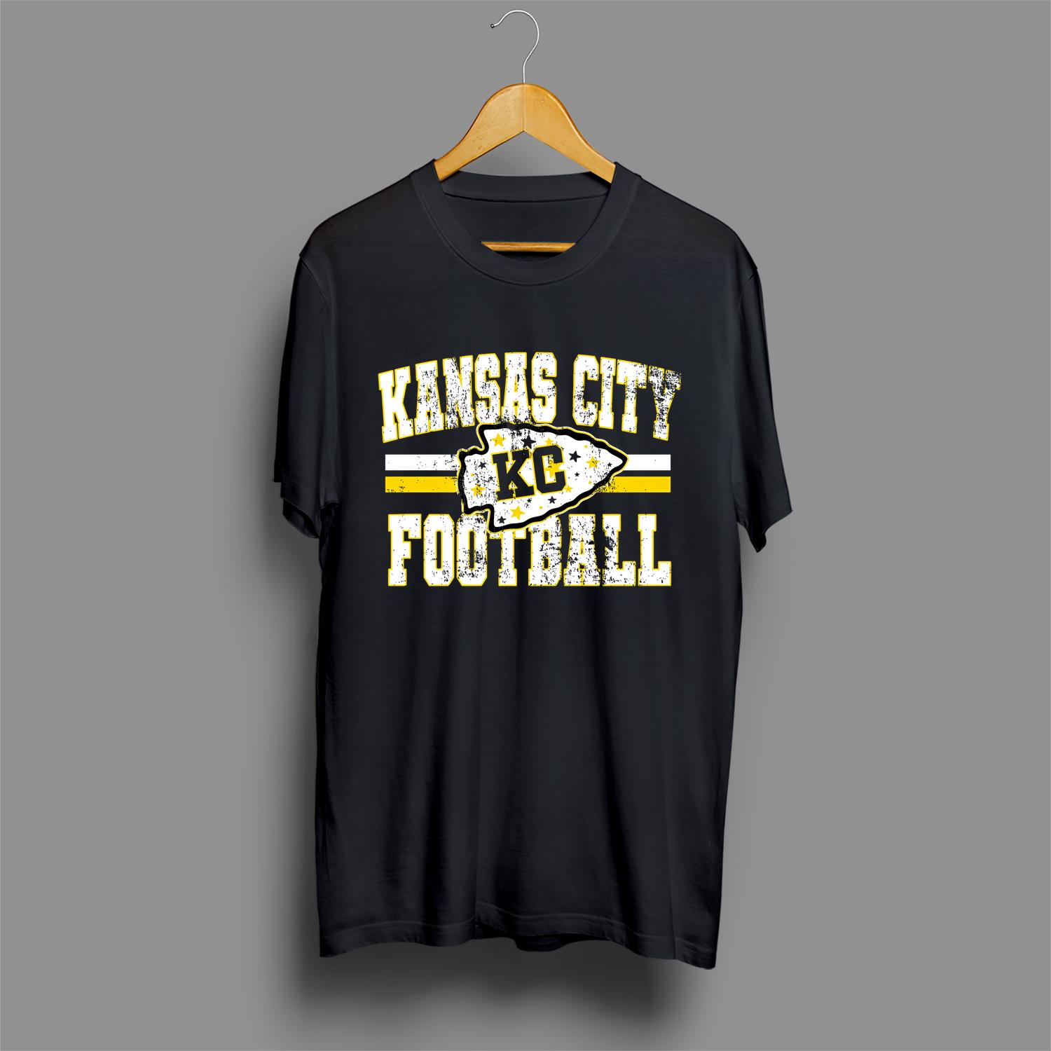Vintage Kansas City Football Sweatshirt, Trendy Kansas City Fan Sweatshirt, Football Crewneck, Kansas City Game Day Sweater